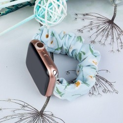 Fabric Watch 7 band 7/6/5/4/3/2 / SE (45/44 / 42mm) strap bracelet bracelet with elastic Μπλε