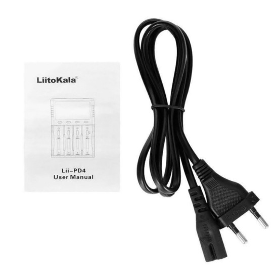 LIITOKALA φορτιστής LII-PD4 για μπαταρίες NiMH/CD, Li-Ion, IMR, 4 slots LIITOKALA φορτιστής LII-PD4 για μπαταρίες NiMH/CD, Li-Ion, IMR, 4 slots