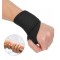 Hurtel Velcro fabric stabilizer left wrist orthosis band black (9 inches)