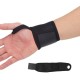 Hurtel Velcro fabric stabilizer left wrist orthosis band black (9 inches)