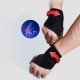 Hurtel Velcro fabric stabilizer right wrist orthosis band black (9 inches)
