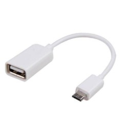 Μετατροπείς USB Host OTG (Female) σε USB C (Male) (Ασυσκεύαστο) Λευκό