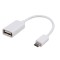Μετατροπείς USB Host OTG (Female) σε USB C (Male) (Ασυσκεύαστο) Λευκό