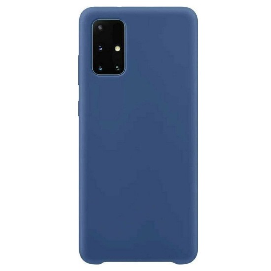 Silicone Case Soft Flexible Rubber Cover for Samsung Galaxy S21+ 5G (S21 Plus 5G) dark blue Silicone Case Soft Flexible Rubber Cover for Samsung Galaxy S21+ 5G (S21 Plus 5G) dark blue