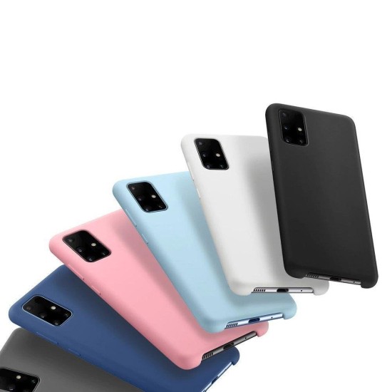 Silicone Case Soft Flexible Rubber Cover for Samsung Galaxy S21+ 5G (S21 Plus 5G) dark blue Silicone Case Soft Flexible Rubber Cover for Samsung Galaxy S21+ 5G (S21 Plus 5G) dark blue
