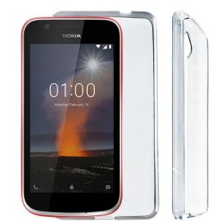 Θήκη Σιλικόνης Nokia 1 4.5 Λευκό