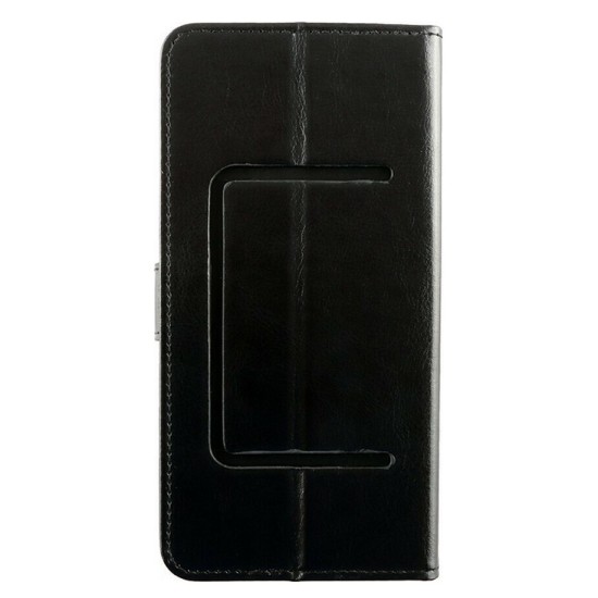 Volte-Tel Θήκη Universal 5.9"-6.9" 16x8cm Book Silicone Μαύρο