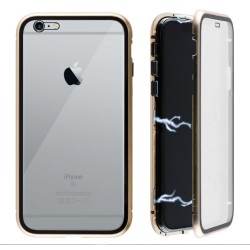 Θήκη Magnetic K Tempered iPhone 6S Plus Χρυσό