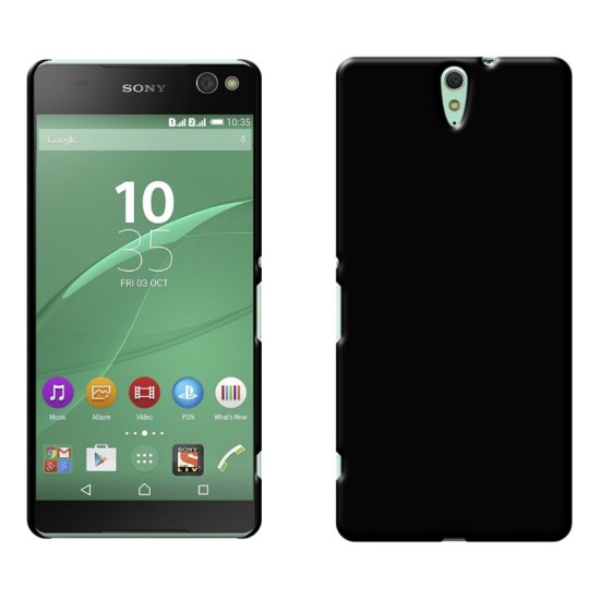 Θήκη TPU Sony Xperia C5 Ultra Μαύρο