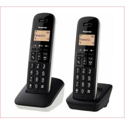 Ασύρματο Τηλέφωνο Panasonic Duo KX-TGB612JTW Μαύρο / Άσπρο