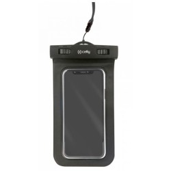 Celly WaterProof Splash Case UP TO 6.5' Μαύρο
