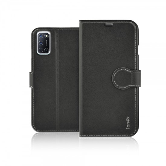 Fonex Book Identity OPPO A52 / A72 / A92 Μαύρο