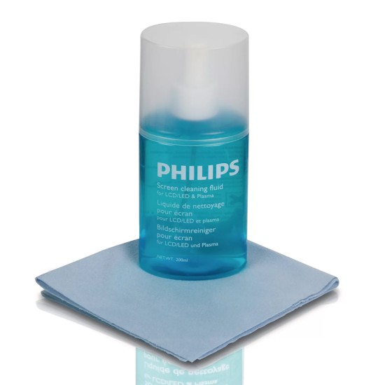 Philips σετ καθαρισμού οθόνης SVC1116B-10, 200ml