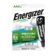 Energizer επαναφορτιζόμενες μπαταρίες AAA (2 τεμάχια)
