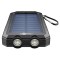Goobay Power Bank με φακό 49216, 8000mAh, 2x output, 2A, Μαύρο