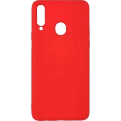 Back Case Smooth Samsung A20S Κόκκινο