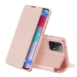 DUX DUCIS Skin X Bookcase type case for Samsung Galaxy A52s 5G / A52 5G / A52 4G / A52s pink