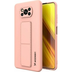 Θήκη Wozinsky Kickstand Case flexible silicone cover with a stand Xiaomi Poco X3 NFC / Poco X3 Pro