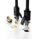 Ugreen Ethernet patchcord cable RJ45 Cat 6 UTP 1000Mbps 10m (20164) Μαύρο