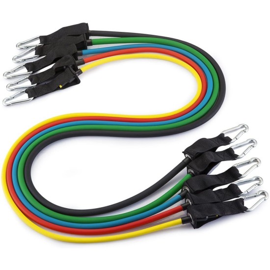 Wozinsky Λάστιχα Γυμναστικής 11 Pack Set Include 5 Stackable Exercise Bands (WRTS5-01)