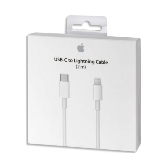 Apple καλώδιο USB Type-C σε Lightning MKQ42ZM-A, 2m, λευκό