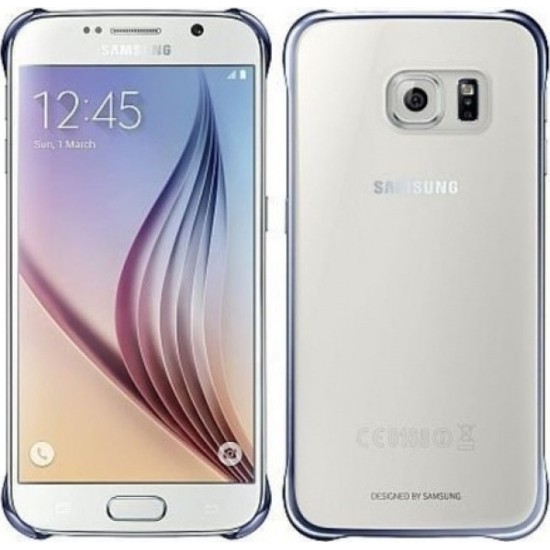 Θήκη Faceplate για Samsung S6 Edge Διάφανη