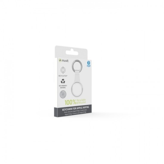 Muvit For Change Airtag TPU Keychain Διάφανο