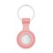 Senso Silicone Case For Airtag With Keychain Ροζ
