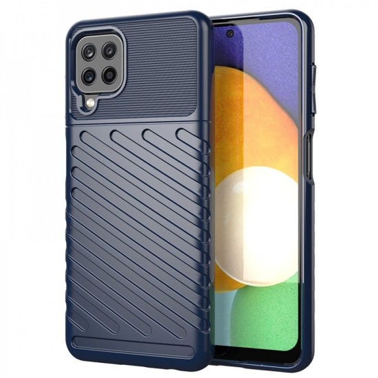 Thunder Case Flexible Tough Rugged Cover TPU Θήκη για Samsung Galaxy A22 5G Μπλε Thunder Case Flexible Tough Rugged Cover TPU Θήκη για Samsung Galaxy A22 5G Μπλε
