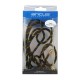 Θήκη Ancus Crossbody για Apple iPhone XS Max Διάφανη με Κορδόνι Κίτρινο-Μαύρο