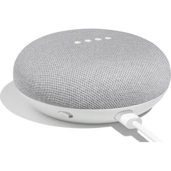 Google Nest Mini (2nd Gen) Chalk Smart Hub Συμβατό με Google Home