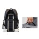ARCTIC HUNTER τσάντα πλάτης B00113C-BK με θήκη laptop 15.6