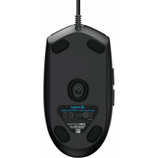 Logitech G102 Lightsync RGB Gaming Ποντίκι Μαύρο