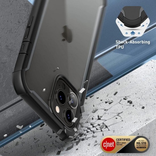 Supcase Iblsn Ares 360 Full Cover Ανθεκτική, iPhone 13 Μαύρο
