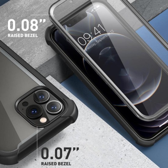 Supcase Iblsn Ares 360 Full Cover Ανθεκτική, iPhone 13 Μαύρο