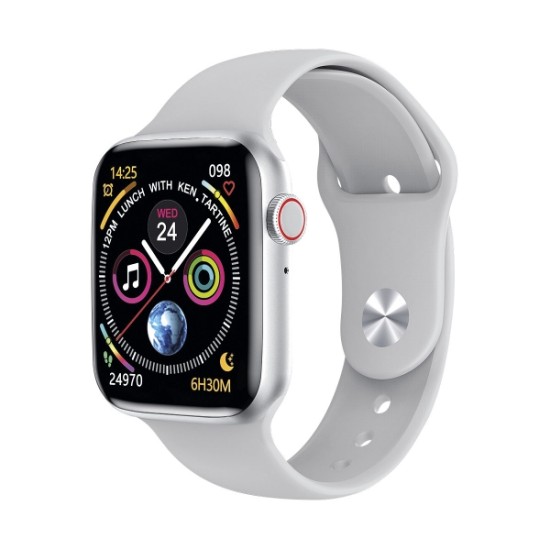 Ksix Urban 2 44mm Smartwatch με Παλμογράφο Λευκό Ksix Urban 2 44mm Smartwatch με Παλμογράφο Λευκό