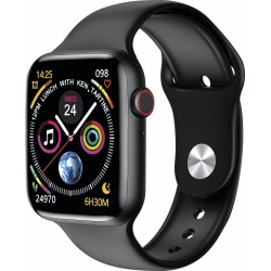 Ksix Urban 2 44mm Smartwatch με Παλμογράφο Μαύρο Ksix Urban 2 44mm Smartwatch με Παλμογράφο Μαύρο