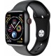 Ksix Urban 2 44mm Smartwatch με Παλμογράφο Μαύρο