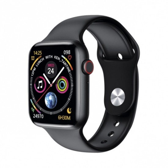 Ksix Urban 2 44mm Smartwatch με Παλμογράφο Μαύρο
