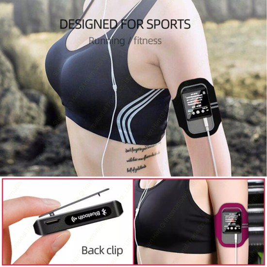 RUIZU MP3 player M5 με οθόνη αφής 1.54
