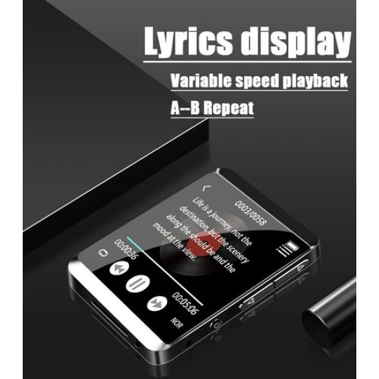 RUIZU MP3 player M5 με οθόνη αφής 1.54