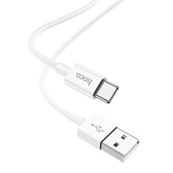 Καλώδιο σύνδεσης Hoco X64 Lightweight Combination Set USB σε USB-C έως 3Α 1.0m Λευκό