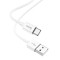 Καλώδιο σύνδεσης Hoco X64 Lightweight Combination Set USB σε USB-C έως 3Α 1.0m Λευκό