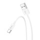 Καλώδιο σύνδεσης Hoco X64 Lightweight Combination Set USB σε USB-C έως 3Α 1.0m Λευκό