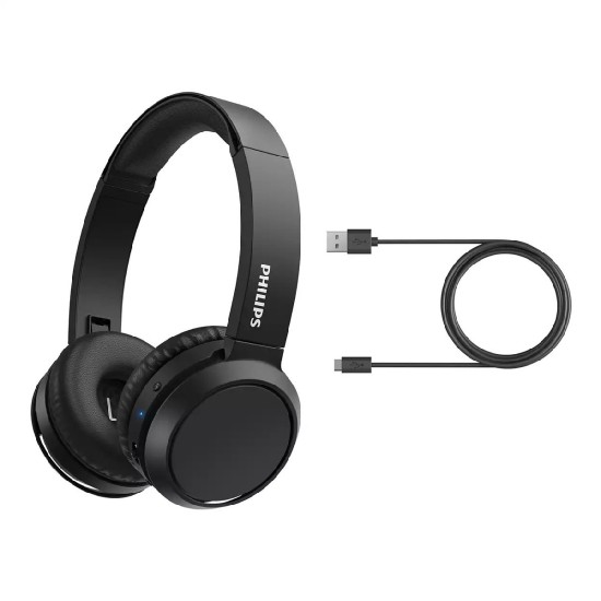 Bluetooth Ακουστικά Stereo Philips TAH4205BK/00 με Μικρόφωνο για Κινητά Τηλέφωνα και Συσκευές Ήχου