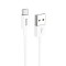 Καλώδιο σύνδεσης Hoco X64 Lightweight Combination Set USB σε Micro USB έως 2,4Α 1.0m Λευκό