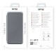 Θήκη Senso Oval Stand Book για Samsung A12/M12 Ασημί