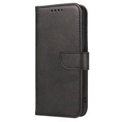 Magnet Case elegant case cover cover with a flap and stand function for Samsung Galaxy A13 5G black