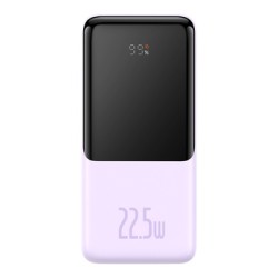 Baseus Elf PPJL010005 Power Bank 10000mAh 22.5W με Θύρα USB-C Μωβ