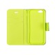Fancy Wallet Δερματίνης Galaxy A52 4G / A52 5G / A52s Μπλε - Λαχανί